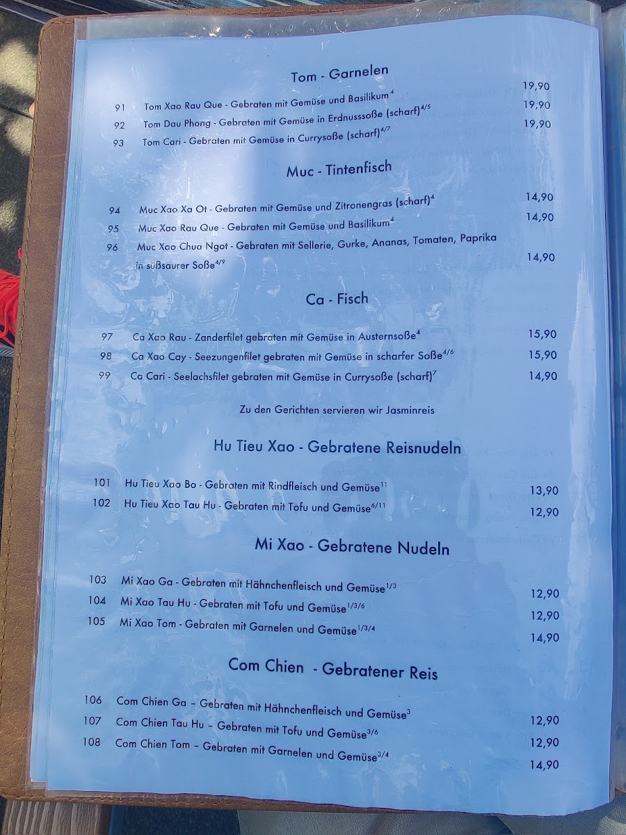 Menu Ho Restaurant - Vietnamesische Spezialitäten-4