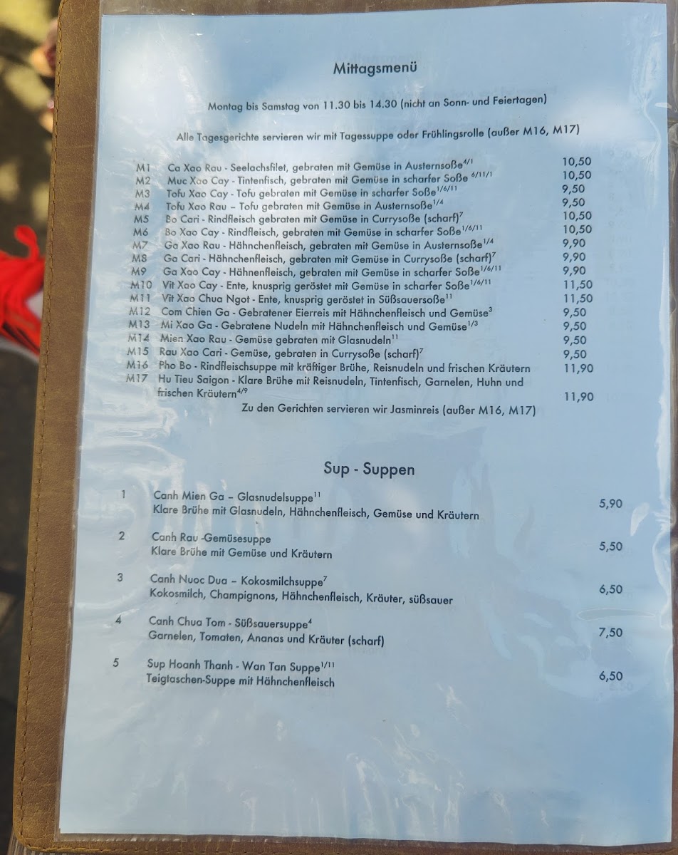 Menu Ho Restaurant - Vietnamesische Spezialitäten-7